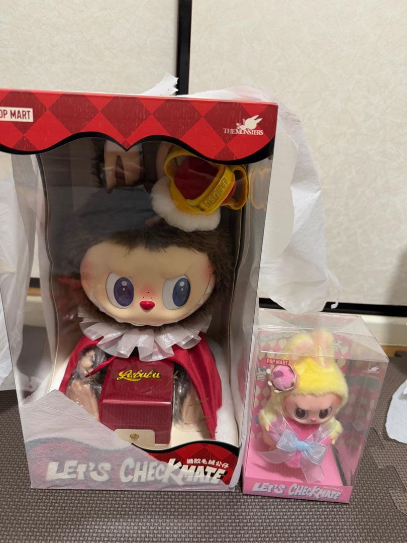 ぬいぐるみ Popmart labubu LET'S CHECKMATE