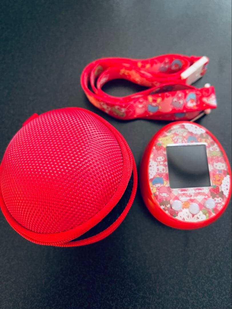 希少レアたまごっちみーつ サンリオキャラクターズ DXセット 赤