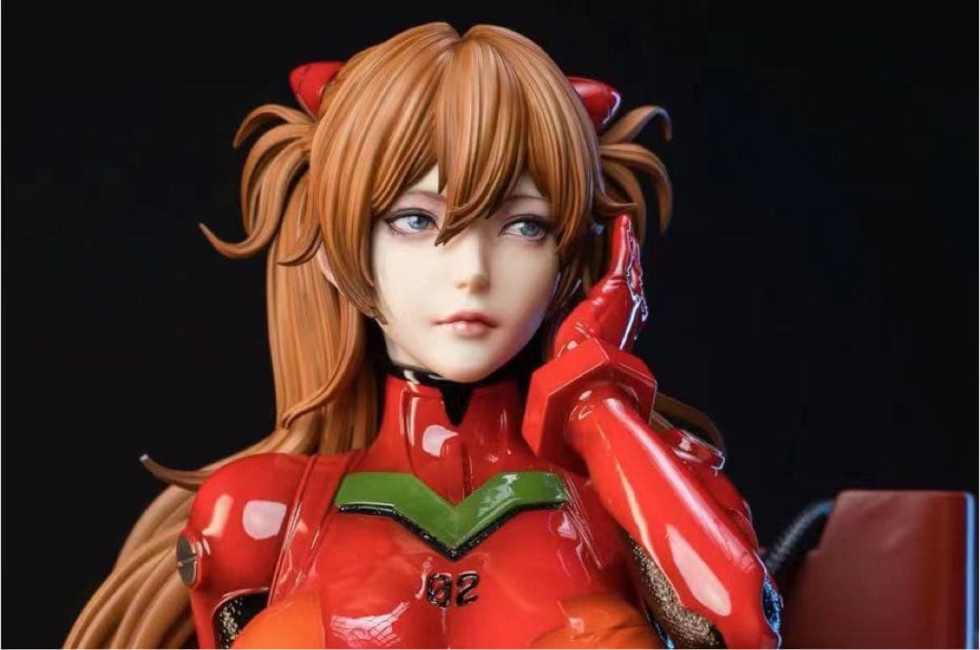 新世紀エヴァンゲリオン アスカ ガレージキット ガレキ スタチュー ①⑧ エヴァンゲリオン アスカ ガレージキットフィギュア スタチューの通販