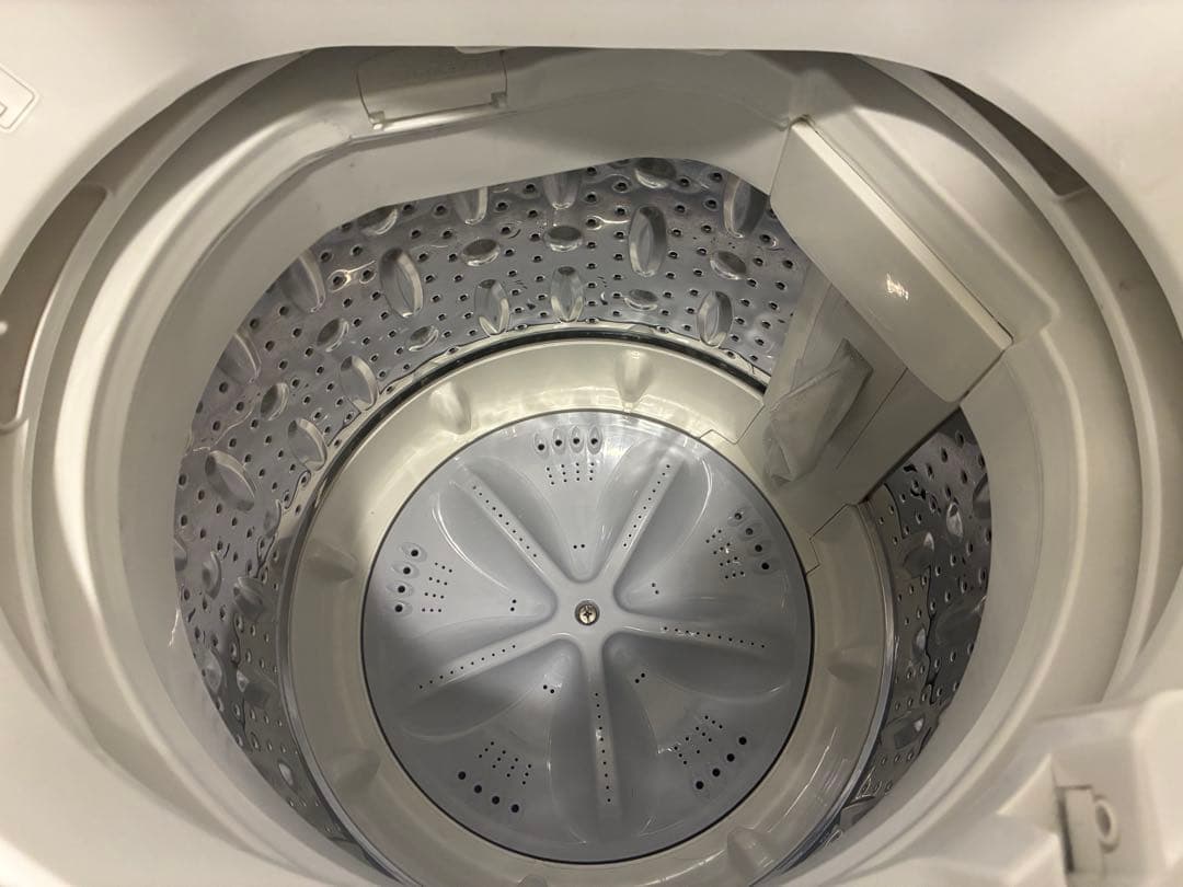 【送料込み】SHARP洗濯機 ES-GE5E 5.5kg(ホワイト)2021年製