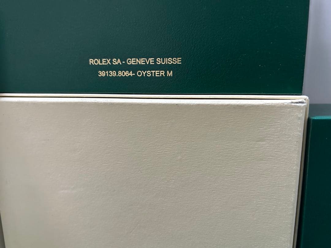 ロレックス純正デイトナ・デイトジャストMサイズ BOX 2箱 付属品 計32