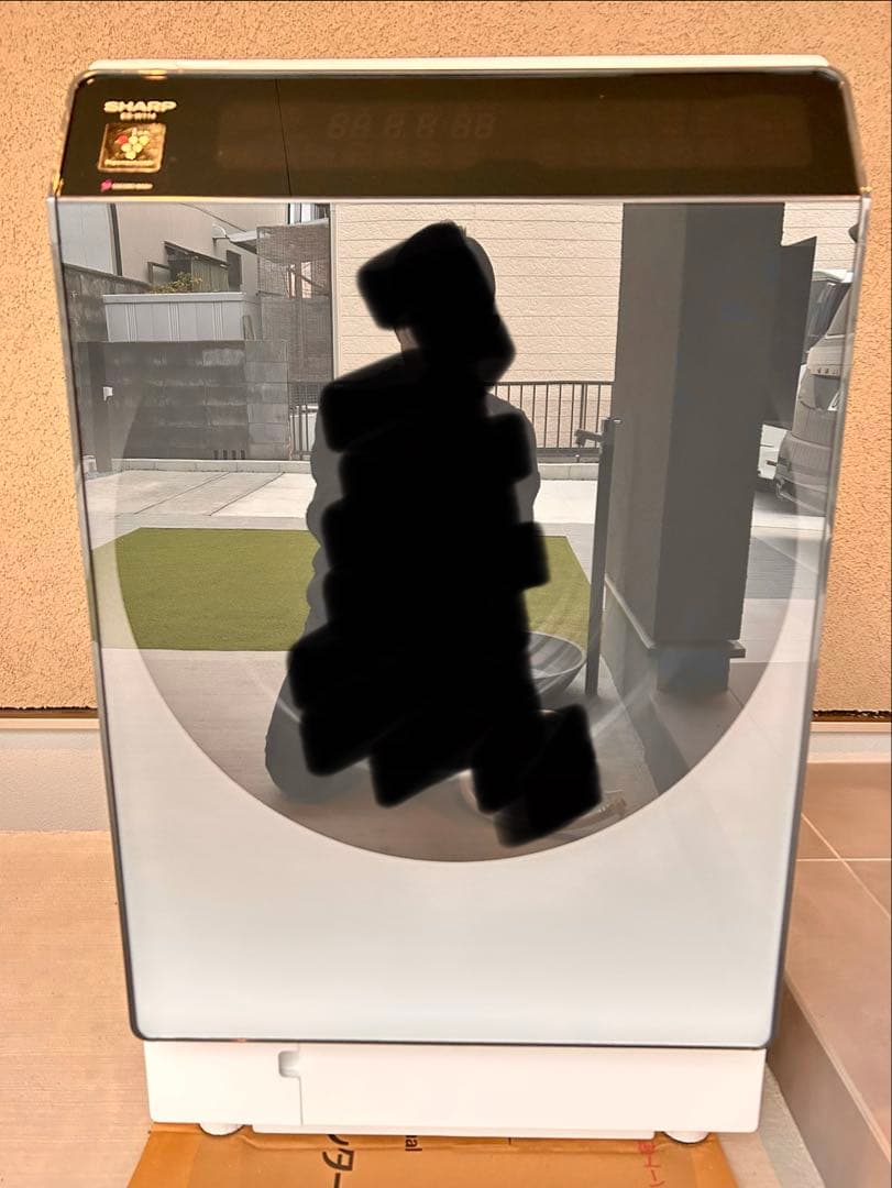 SHARP ドラム式洗濯機　ES-W114-SL 2022年製　輸送用ボルト有り ドラム式洗濯乾燥機 シルバー系 ES-W114-SL [洗濯11.0kg /乾燥6.0kg