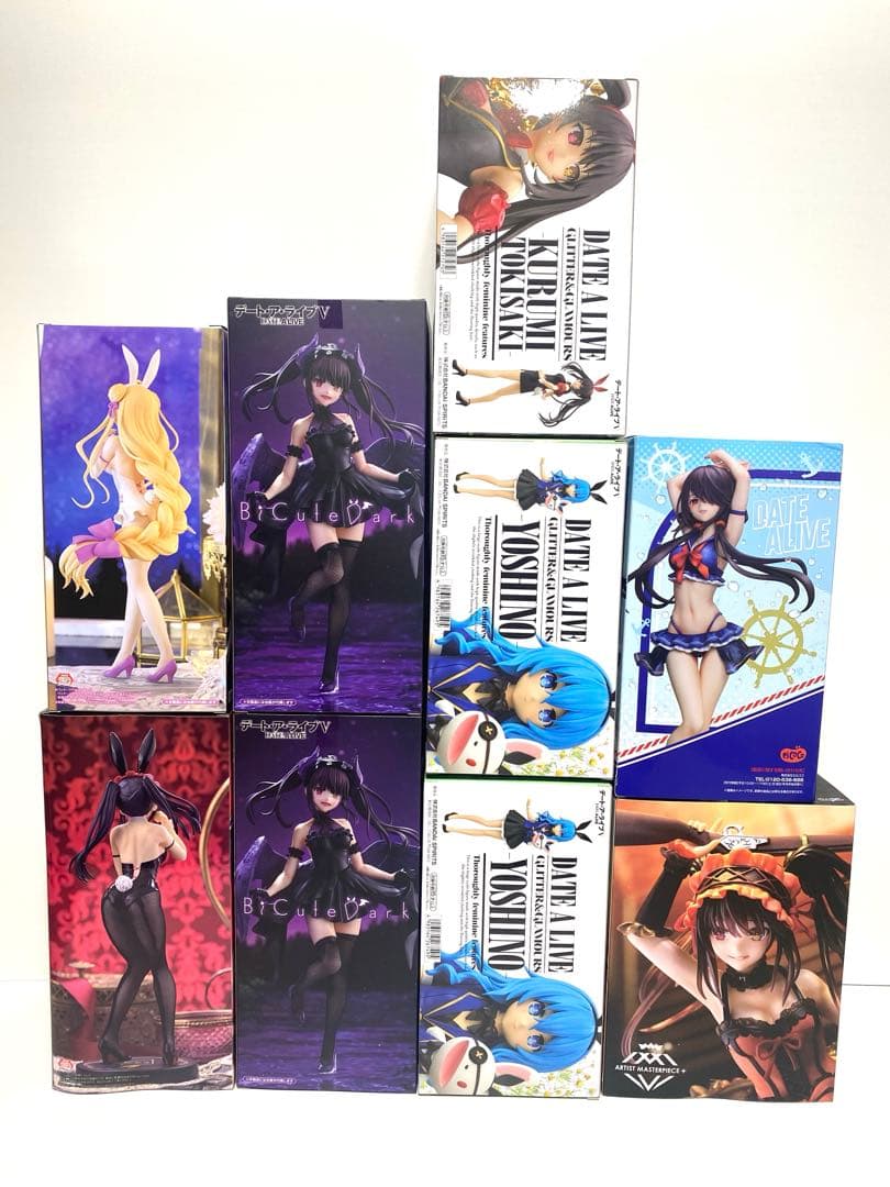 デート・ア・ライブ　フィギュア　15体セット