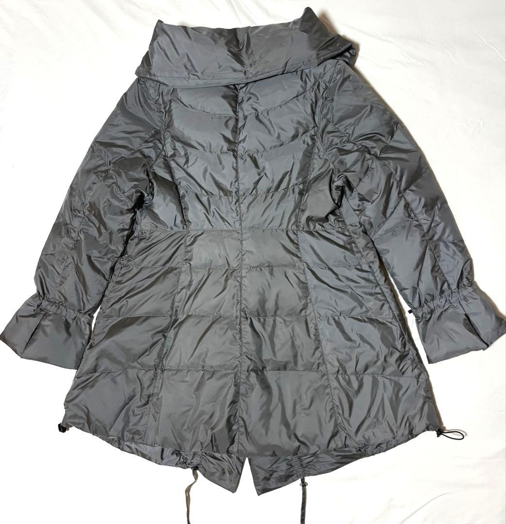 センソユニコ ダウンジャケット 変形 ビッグカラー ドローコード L