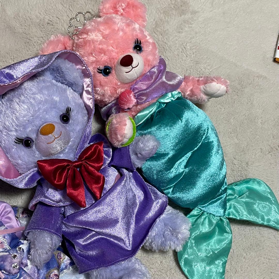 ディズニーストア・貴重ユニベアシティ・アリエルラプンツェルフェアリーゴッドマザー