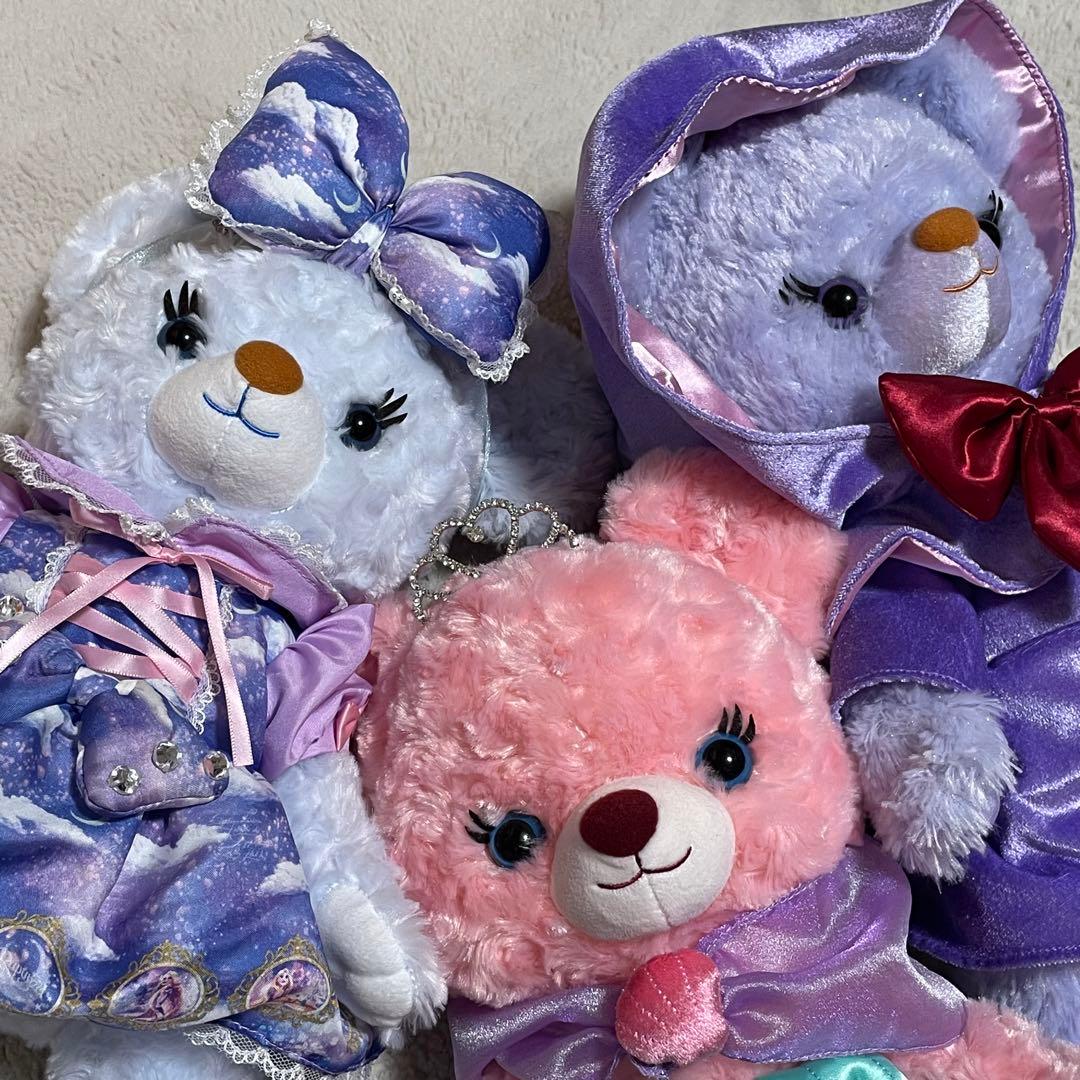 ディズニーストア・貴重ユニベアシティ・アリエルラプンツェルフェアリーゴッドマザー