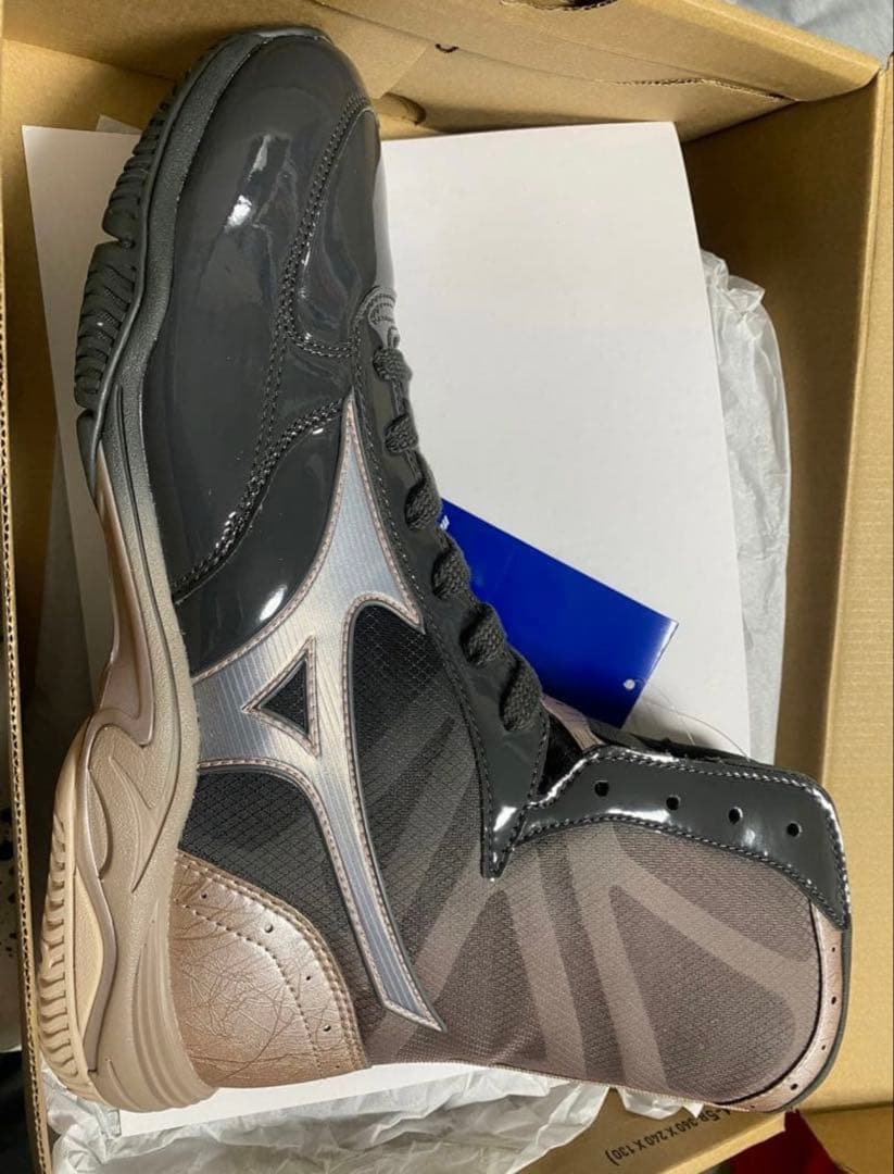 MIZUNO ボクシングシューズ ウエーブモンスターblack 25.5cm