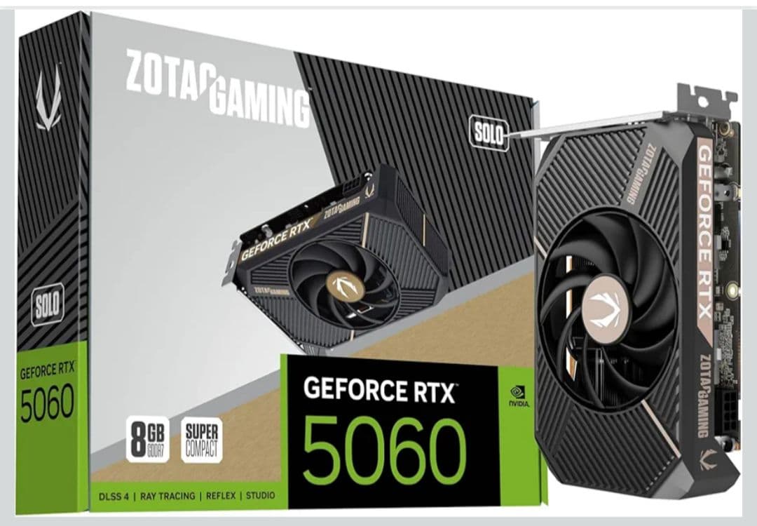 グラフィックボード・グラボ・ビデオカード ZOTAC GAMING GeForce RTX 5060 8GB ZOTAC グラフィックボード GAMING GeForce RTX 5060 Low Profile ZT