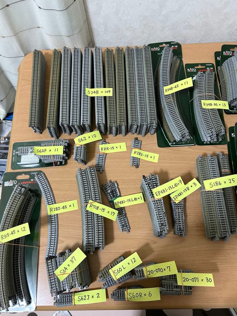 ノ*ル様 【400本以上！超大量まとめ売り】KATO Nゲージ　レールセット