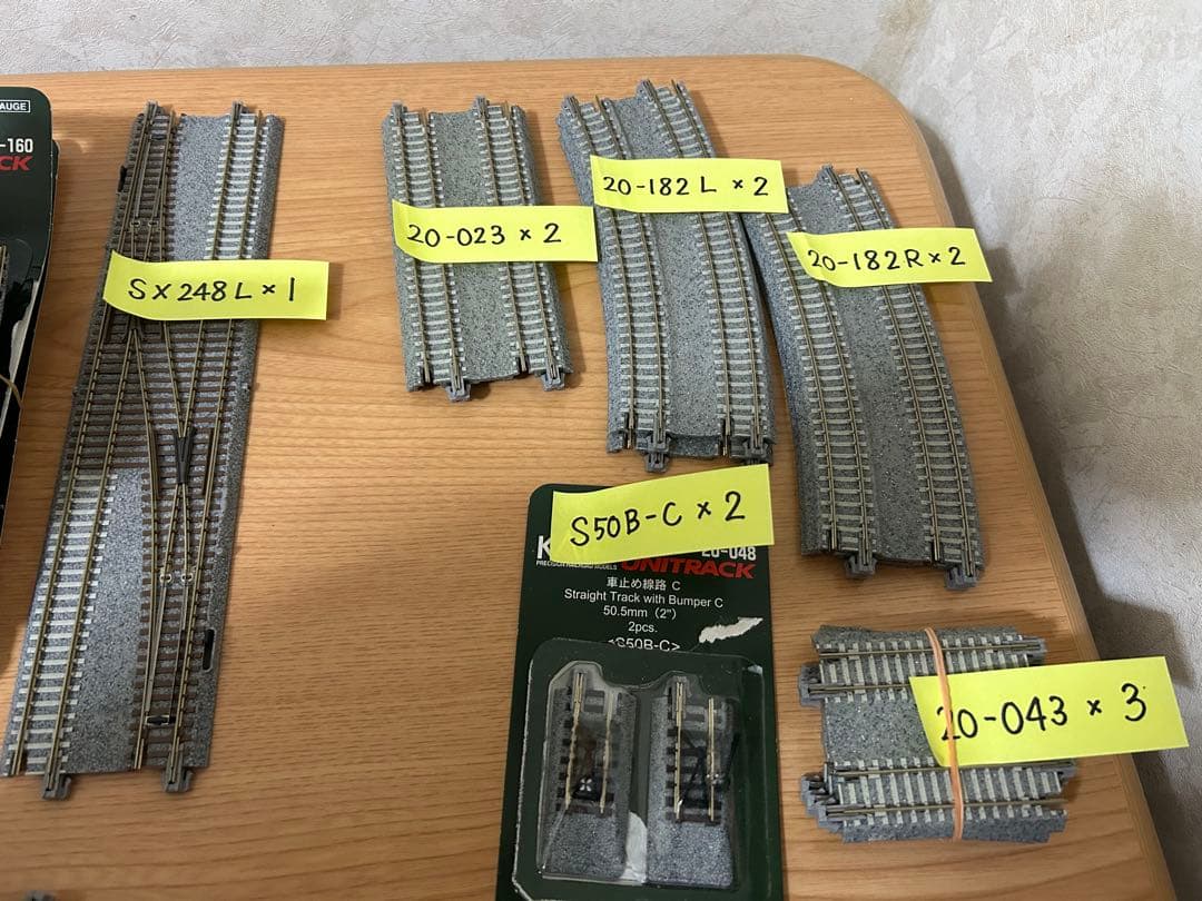 ノ*ル様 【400本以上！超大量まとめ売り】KATO Nゲージ　レールセット