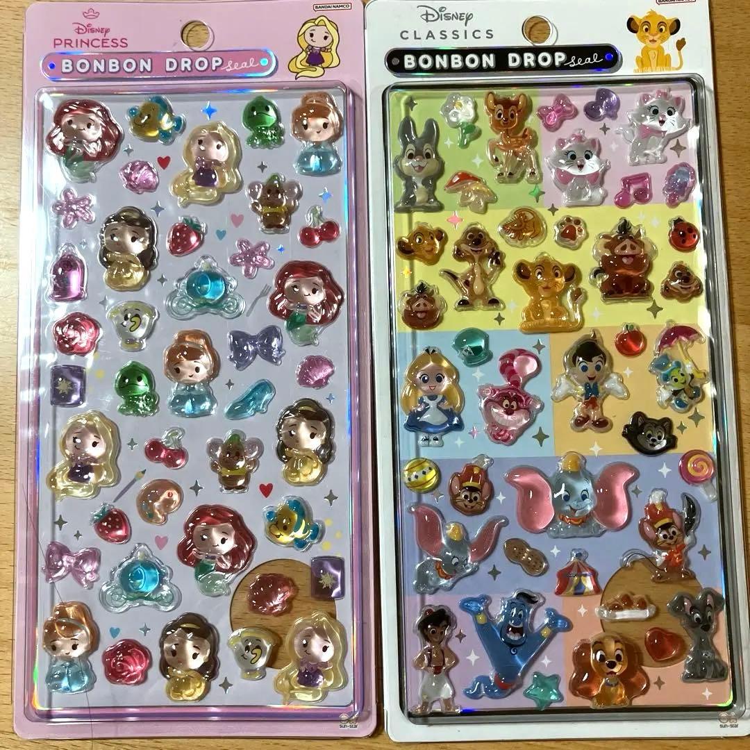 ディズニー ボンボンドロップシール【正規品】 プリンセス クラシック