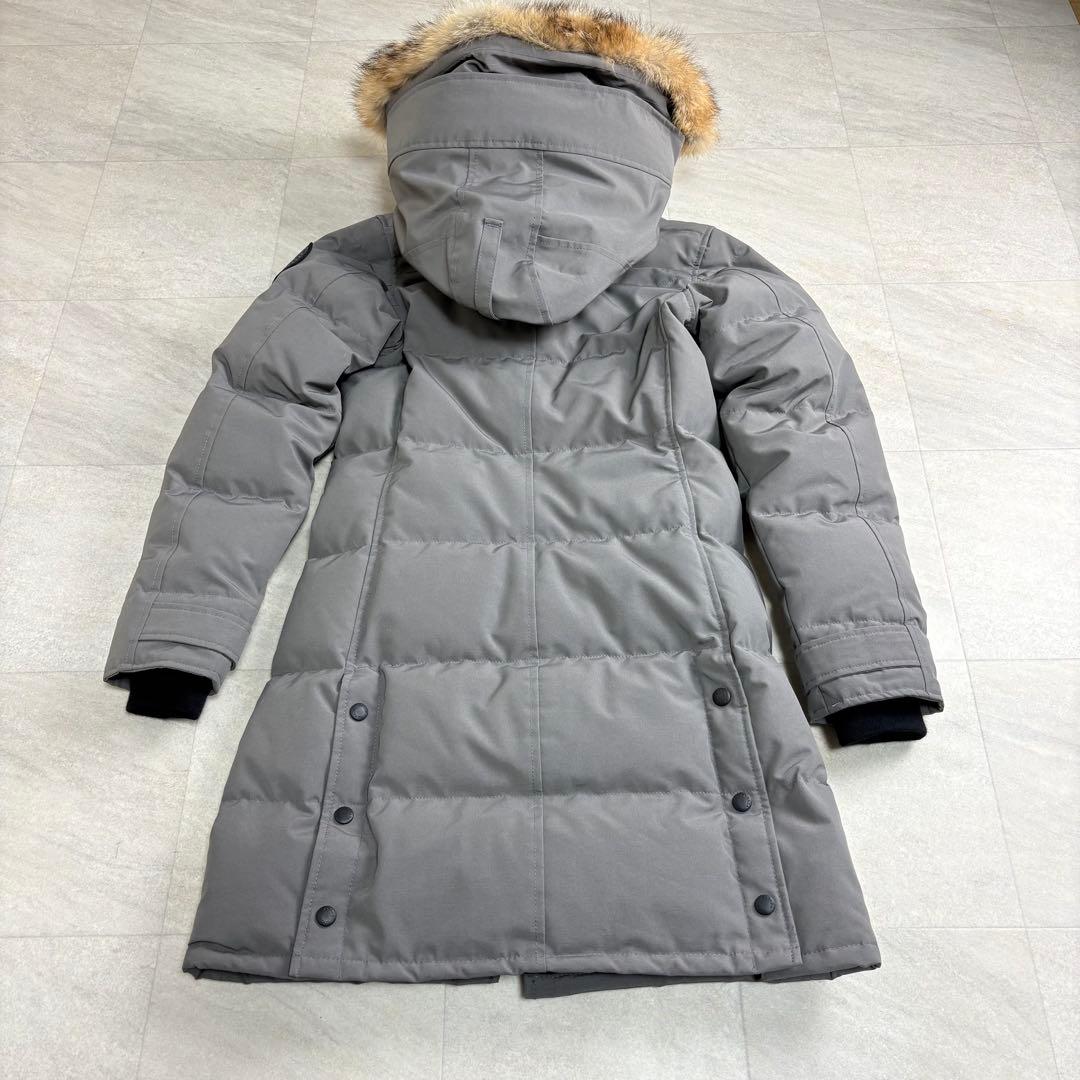 未使用級！カナダグース 最高峰ブラックレーベル シェルバーンパーカ