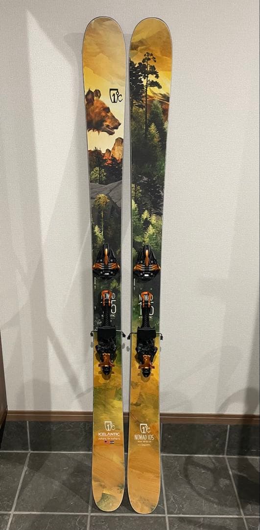 ICELANTIC NOMAD 105キングピン10 Demo - 23/24 Nomad 105 — Icelantic Skis