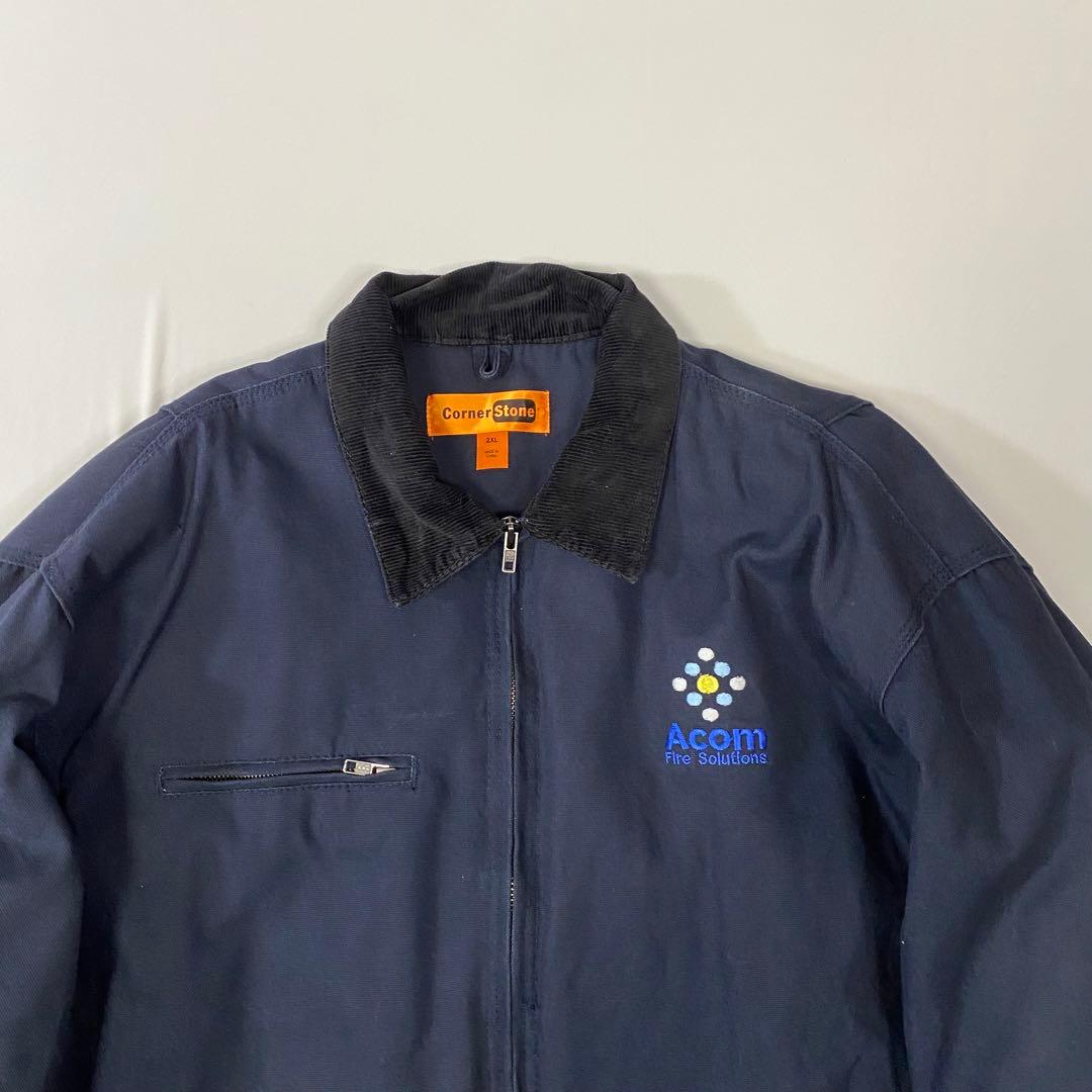 コーナーストーン ダッククロスワークジャケット デトロイトタイプ 2XL