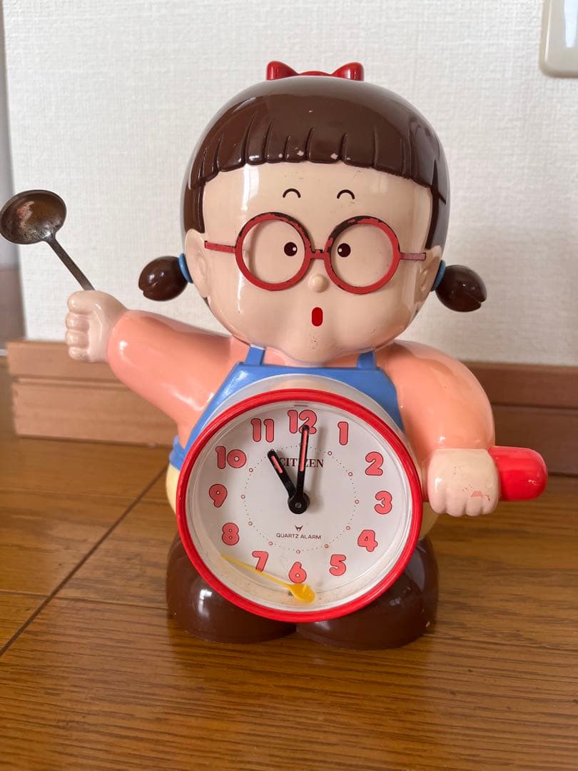CITIZENおたまちゃん目覚まし時計 昭和レトロ - メルカリ