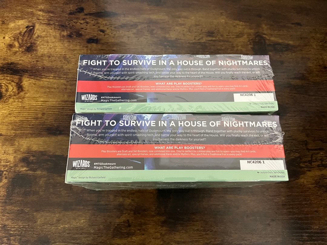 ダスクモーン：戦慄の館　プレイ・ブースター　英語版　2box　シュリンク付き