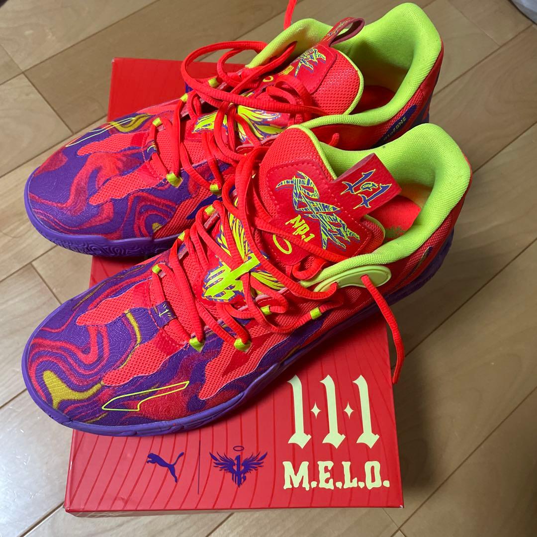 シューズ(男性用) PUMA MB.03 Lo Lava PUMA PUMA x LAMELO BALL MB.03 Lo Lava Men's Basketball Shoes
