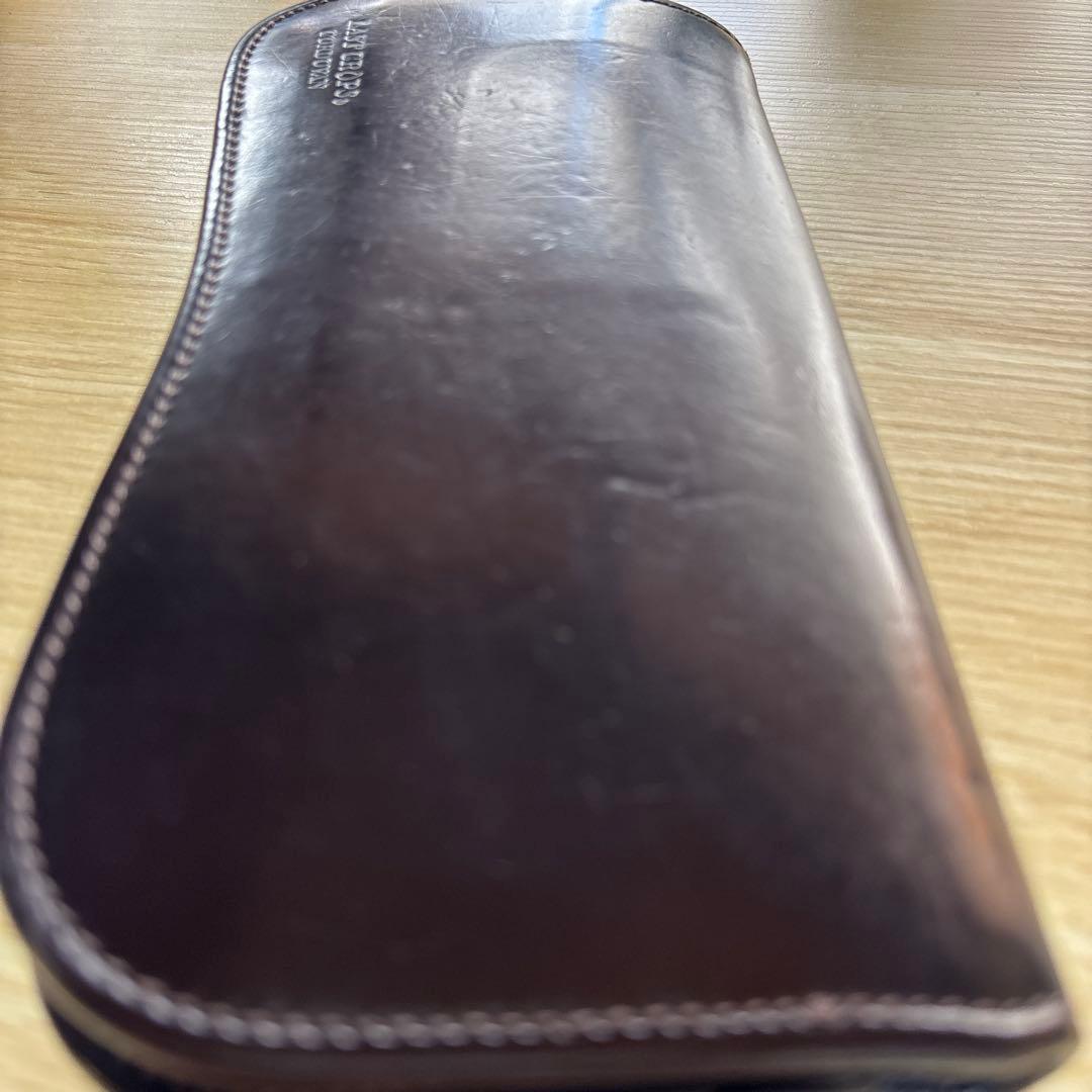 LAST CROPS コードバン長財布 - メルカリ