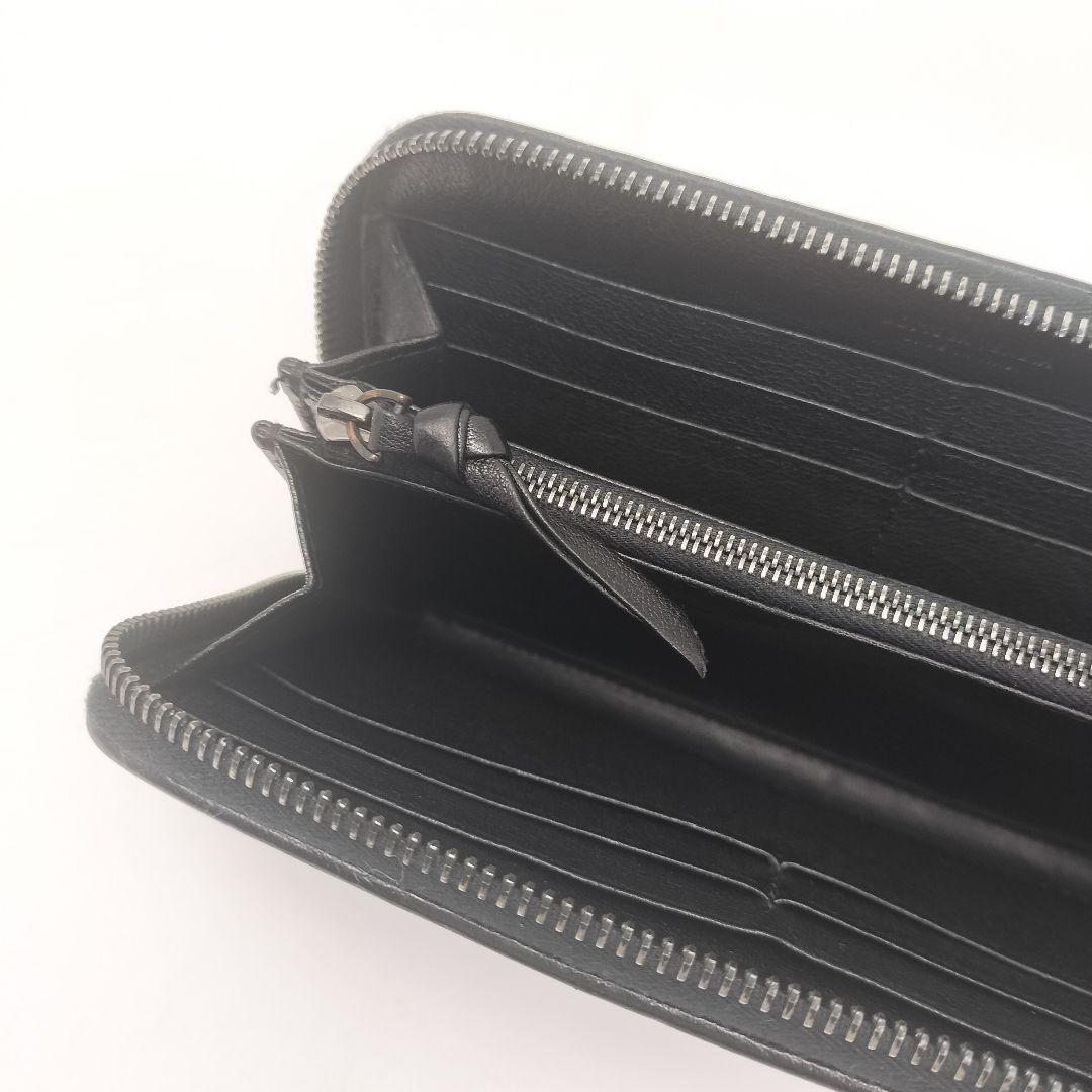 極美品✨ボッテガヴェネタ 長財布 ラウンドファスナー レザ