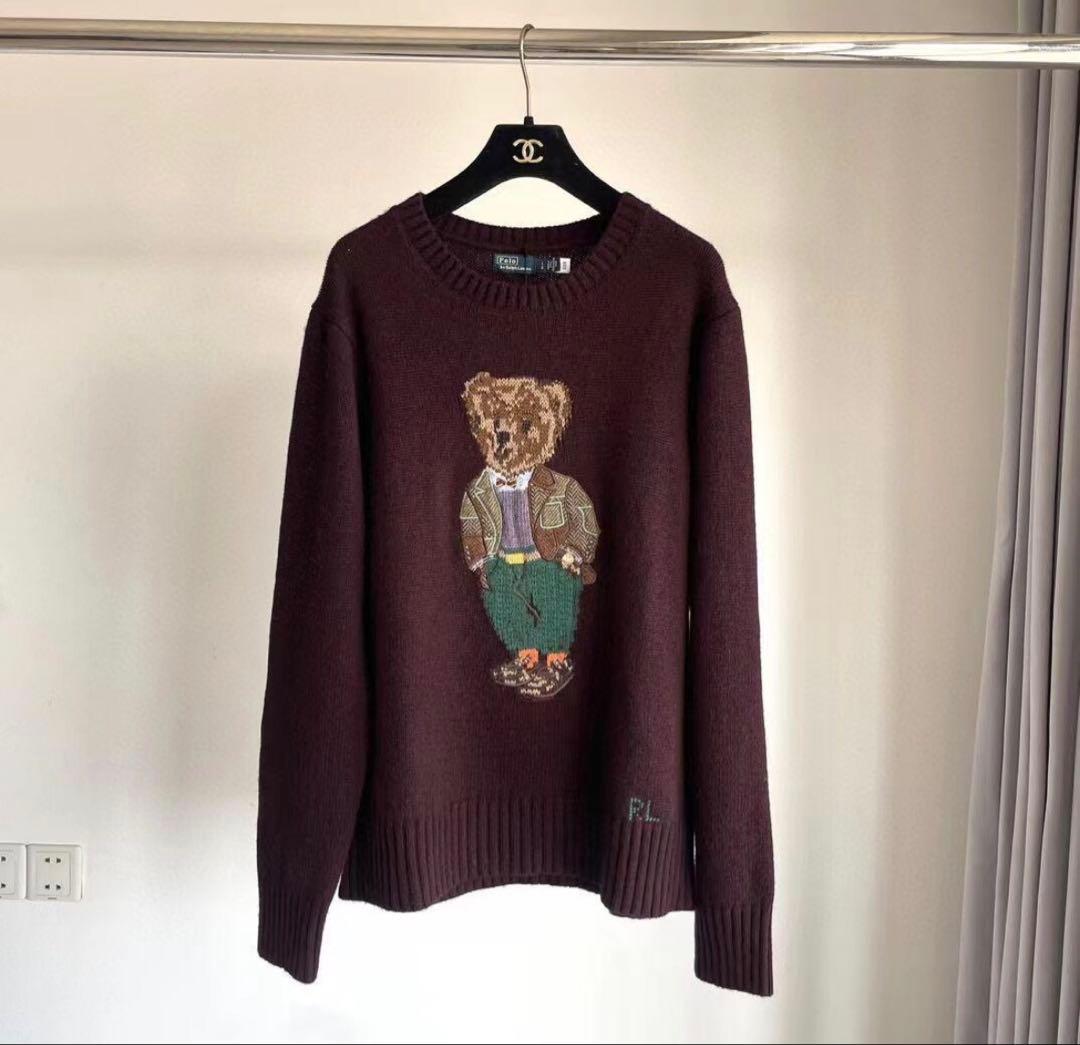 ポロ ラルフローレン ポロベアー クルーネックセーター ベア Polo ベア クルーネック セーター WMPOSWENC021226