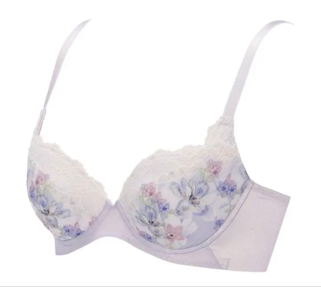 トリンプ 天使のブラ 魔法のハリ感 TR636 上下セット グレー E70/M