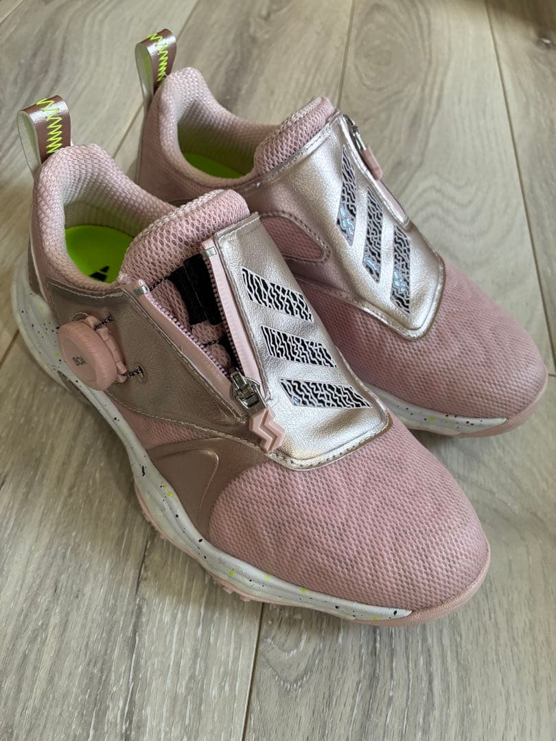 アディダス　ゴルフ　シューズ　ウィメンズ 22.5cm コードカオス 25 ボア