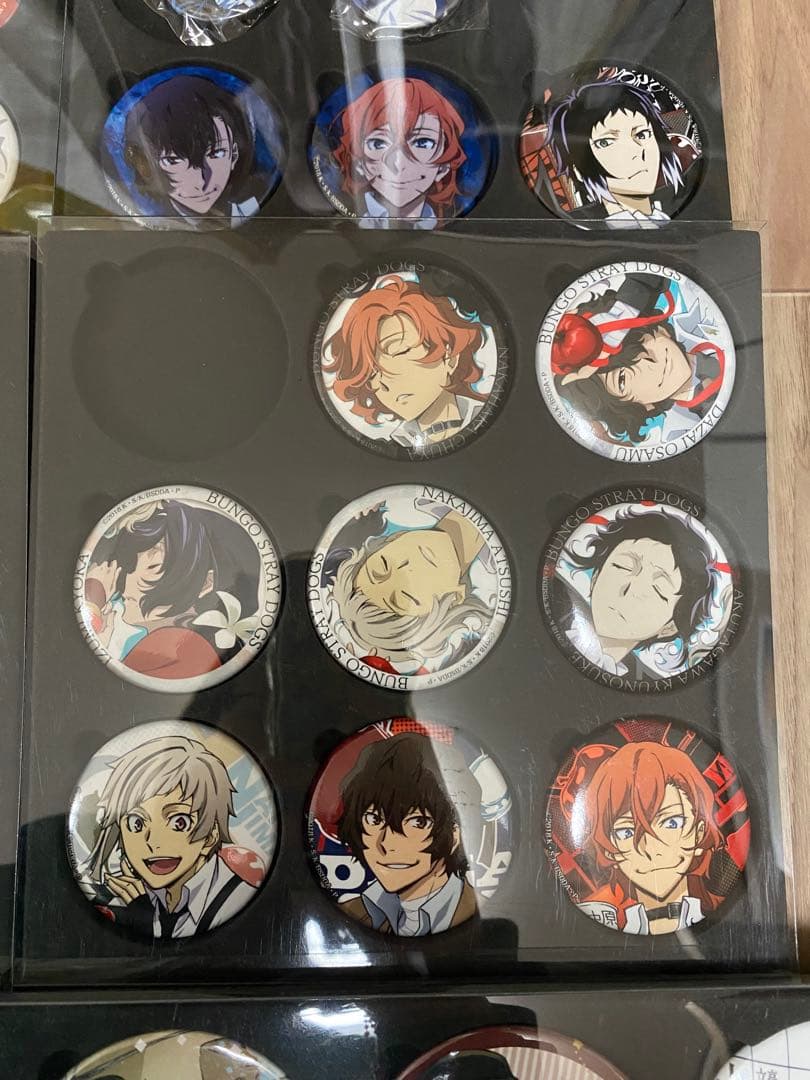 文豪ストレイドッグス 缶バッジ まとめ