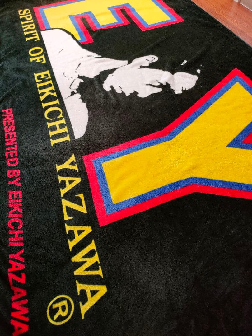 【美品】 矢沢永吉スペシャルビーチタオル横顔シルエット EY SPIRIT