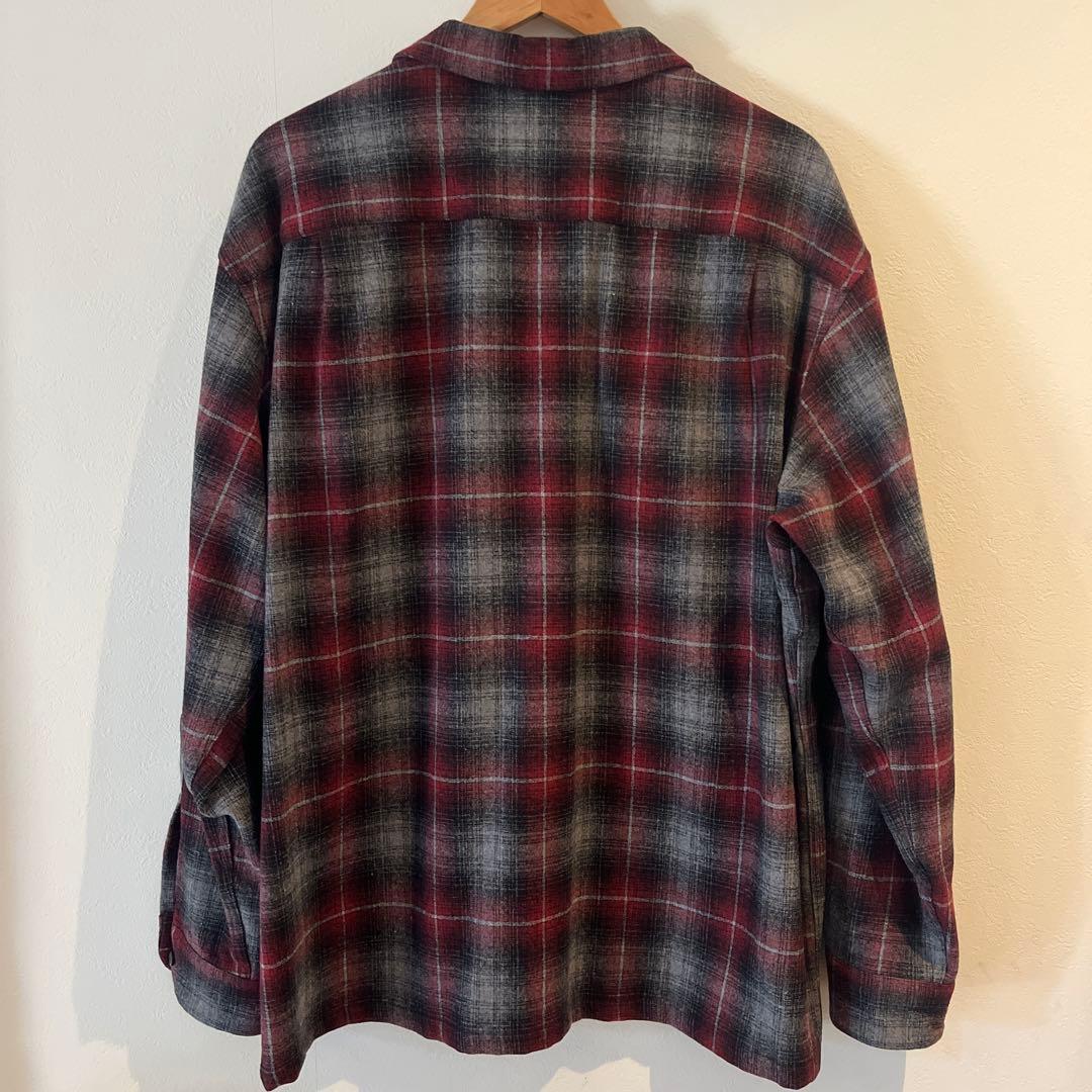 L*a様 -PENDLETON- open collar wool check