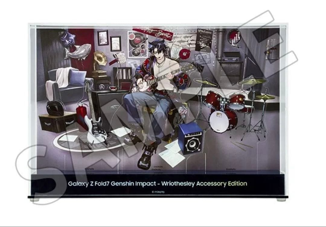 原神　リオセスリ　ギャラクシーストア　韓国限定アクセサリーエディション　特典付き