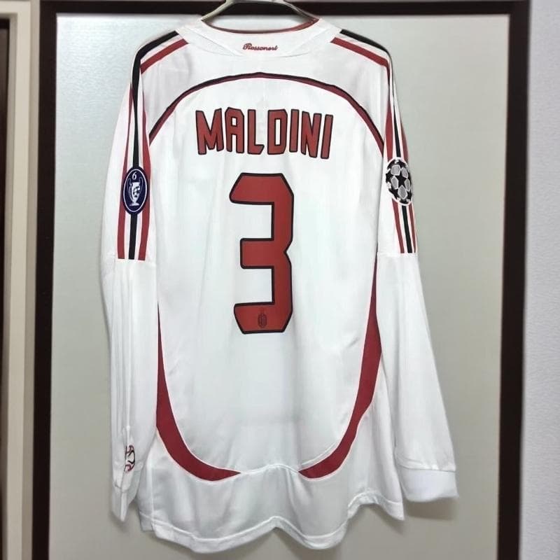 ACミラン MALDINI 長袖 シャツ 背番号3