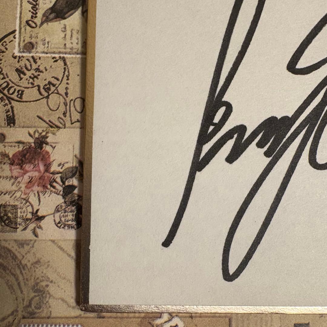 Janne Da Arc ジャンヌダルク　サイン