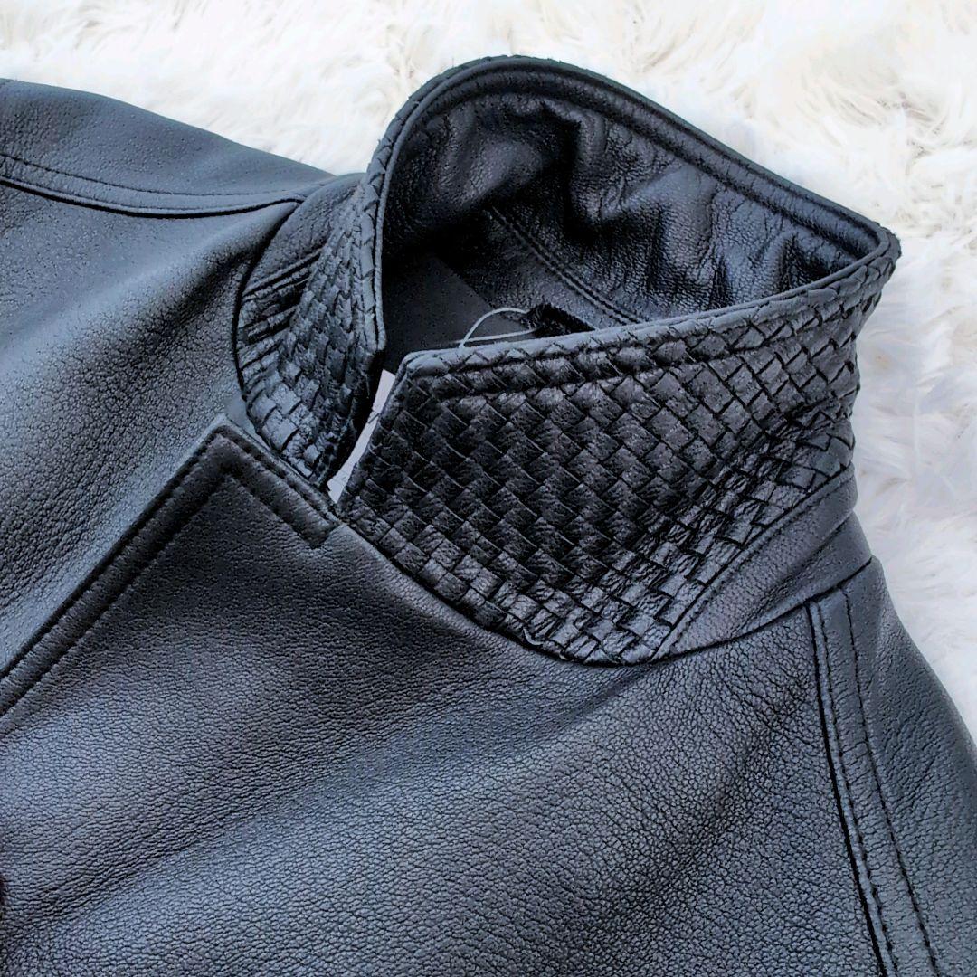 未使用タグ付き✨ ジョゼフオム ライトゴート シュリンクレザー