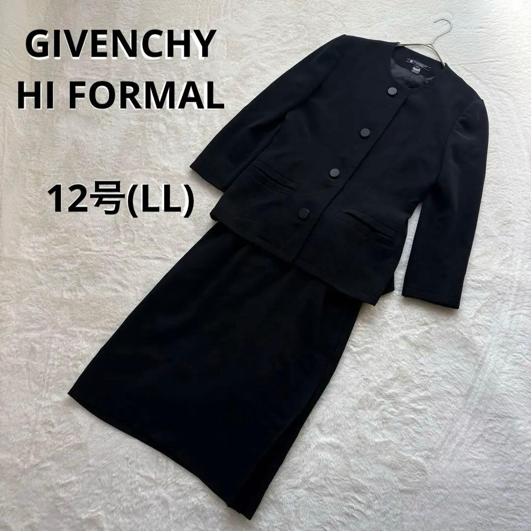 GIVENCHY HI FORMAL□ノーカラージャケット☆12号☆礼服 - メルカリ