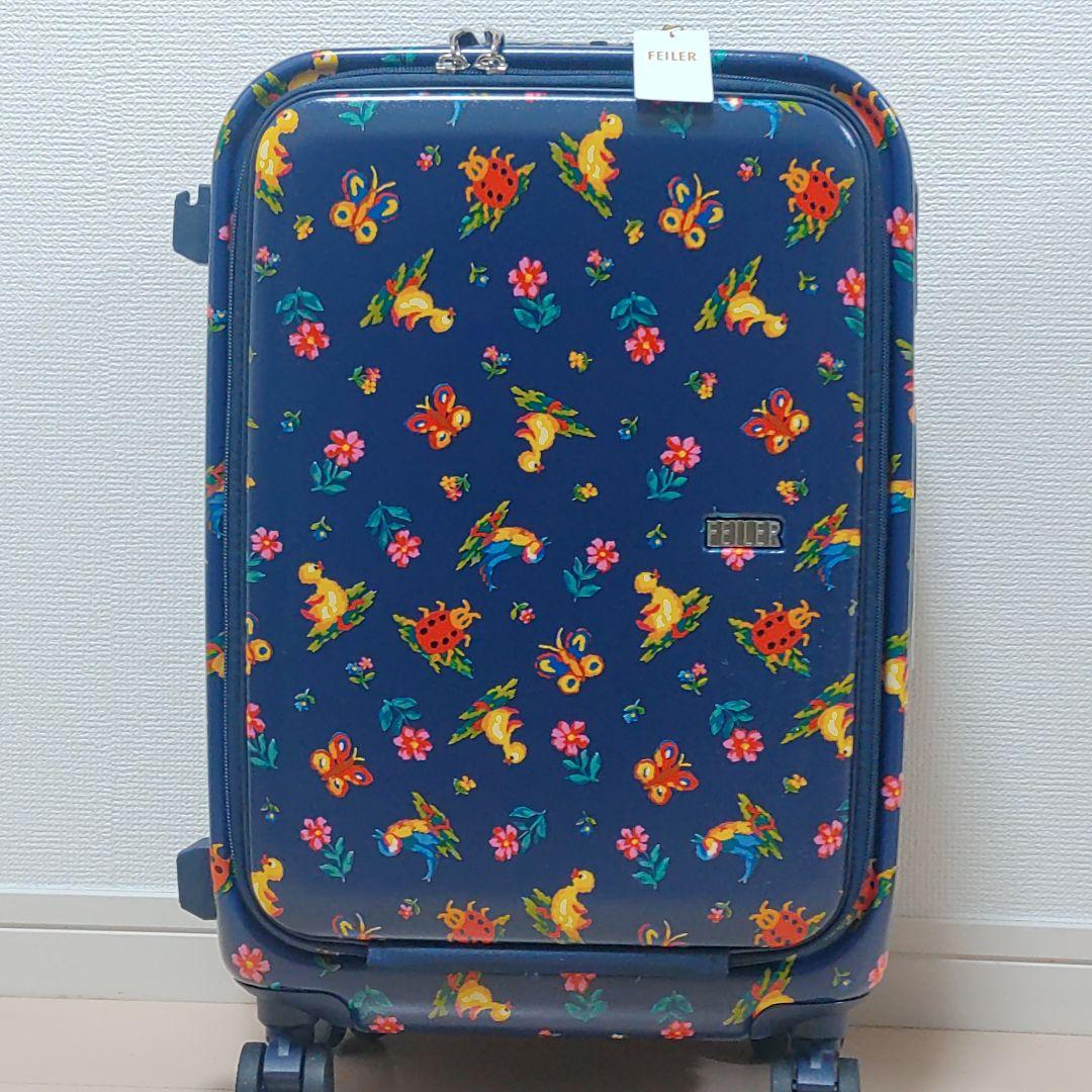 新品未使用 フェイラー FEILER ハイジ トローリーバッグ ネイビー