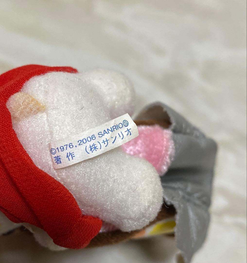 d*3様 激レア！2006年 ロールケーキとキティ ぬいぐるみマスコット 平成レ