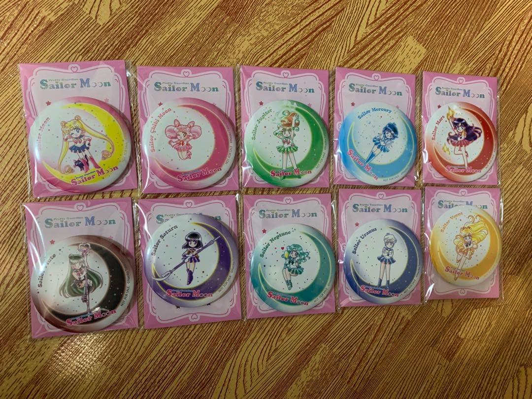 新品 セーラームーン オリジナル 缶ミラー 明治 セブン限定 コンプリート