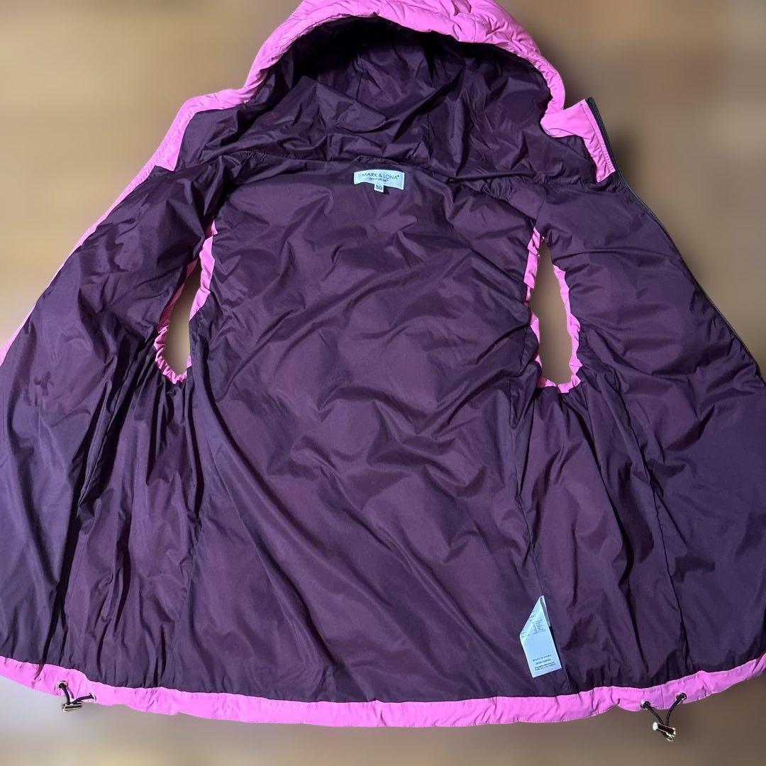 MARK & LONA ピンクダウンベスト美品XL - メルカリ