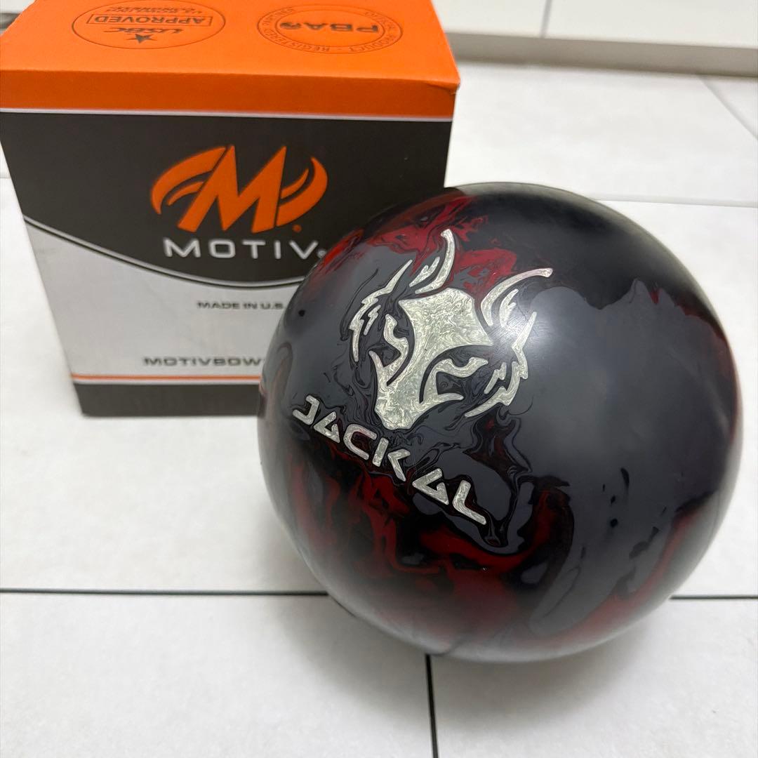 最終値下げ【送料込】MOTIV Jackal Onyx ジャッカルオニキス ボウリングボール ABS モーティブ MOTIV】ジャッカルオニキス JACKAL