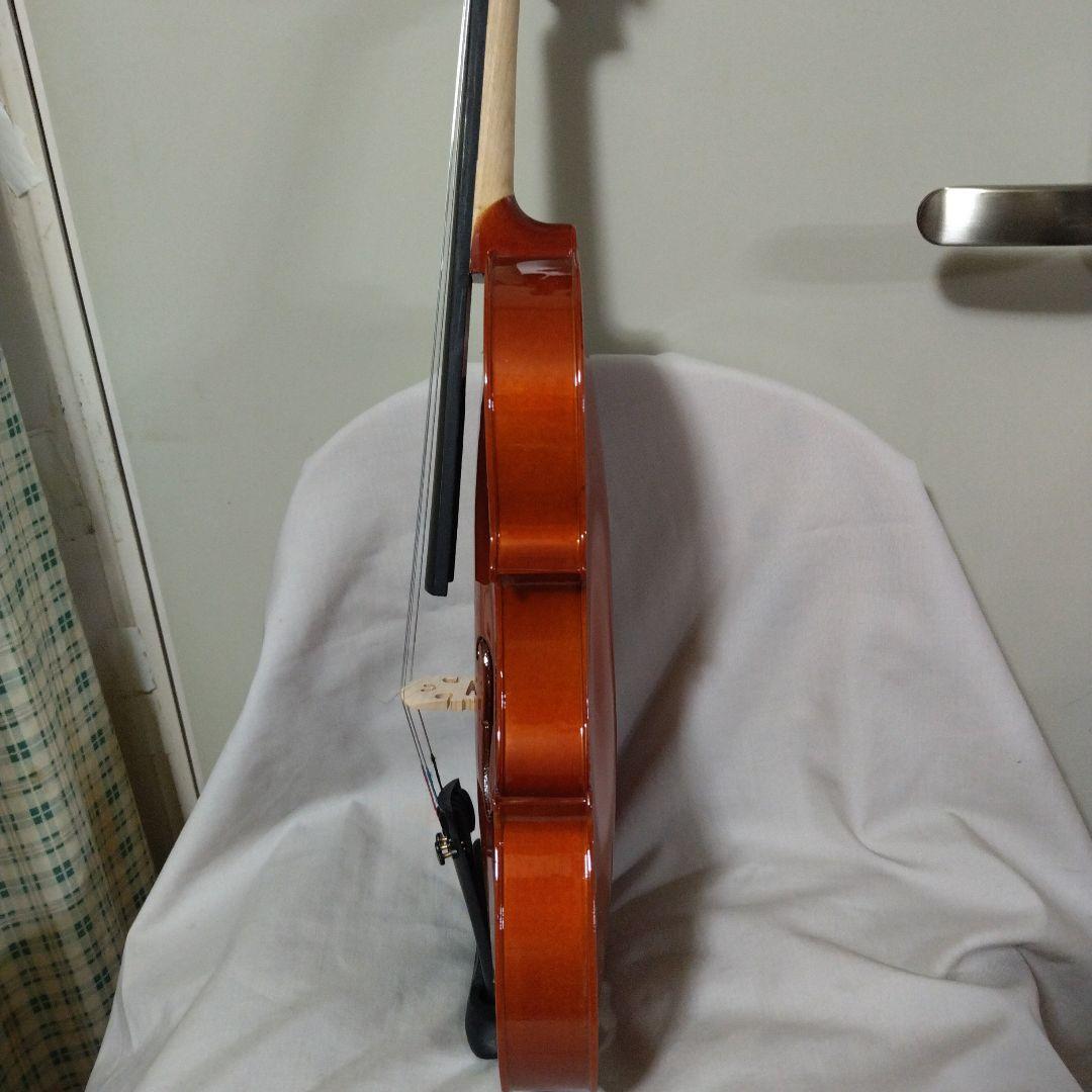 ♥大幅値引しました♥新品未使用品♥初心者大人用♥バイオリン4/4♥弓ケース松脂付
