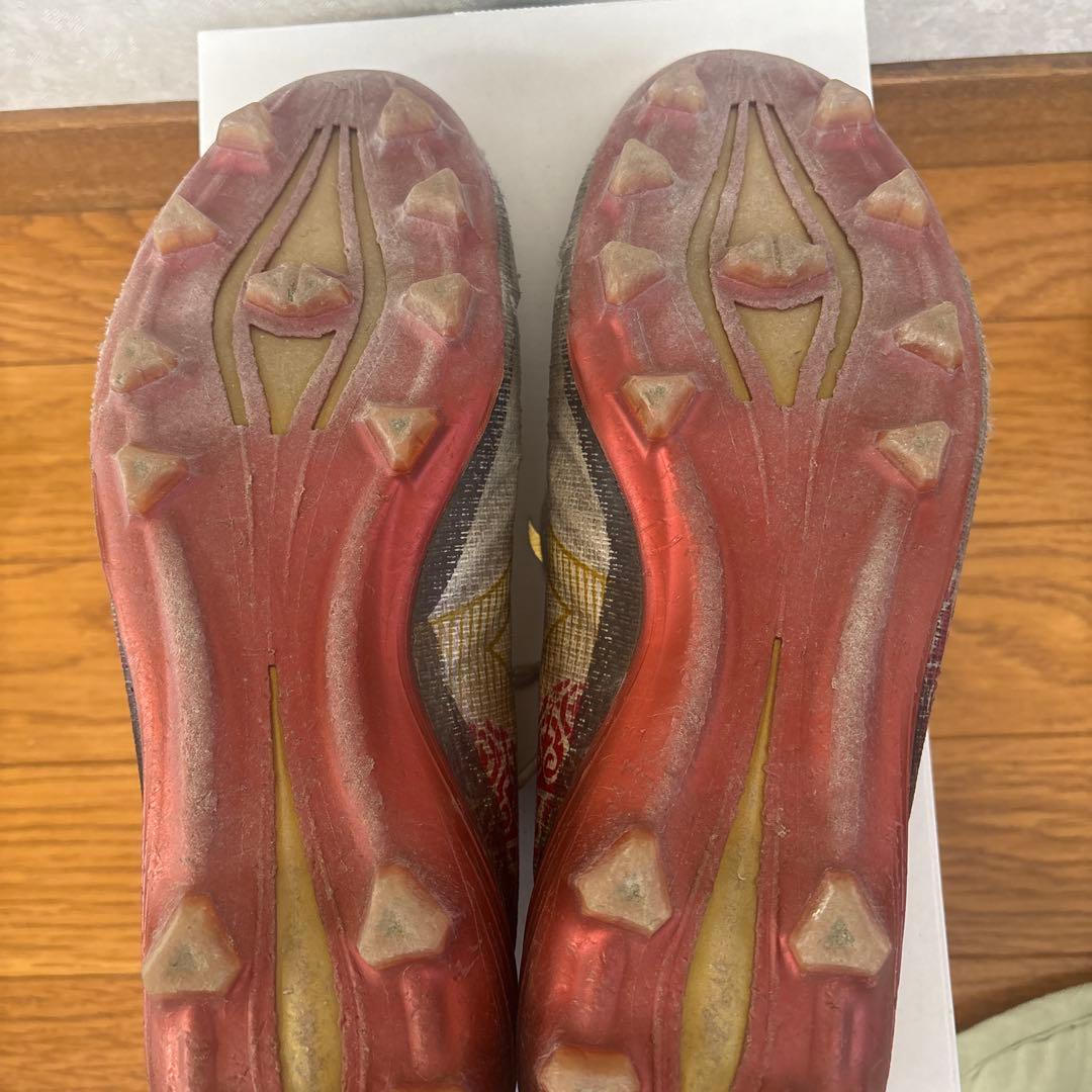 ラモス限定スパイク 赤白黄 スパイク