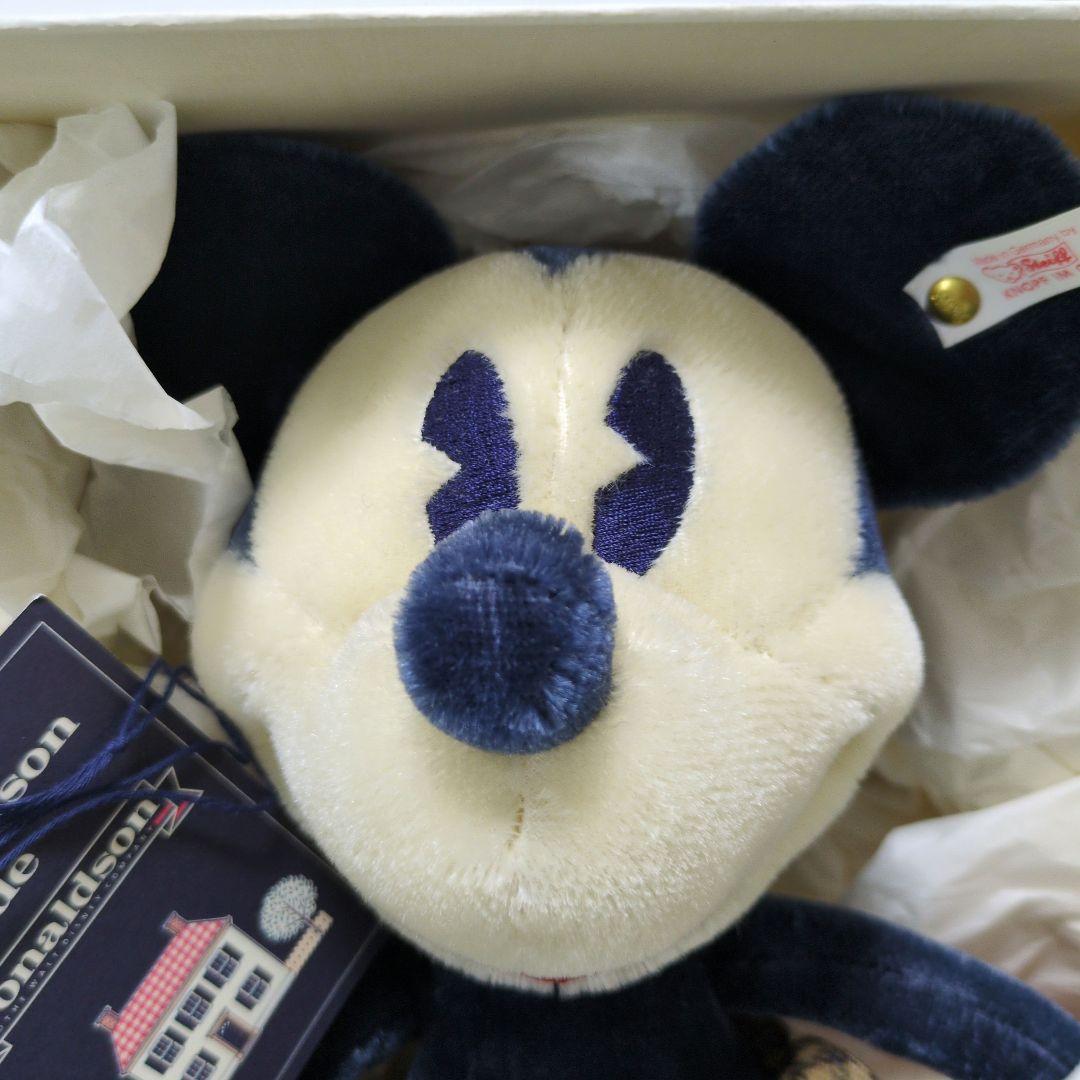 ミッキー　Steiff　シュタイフ　ぬいぐるみ