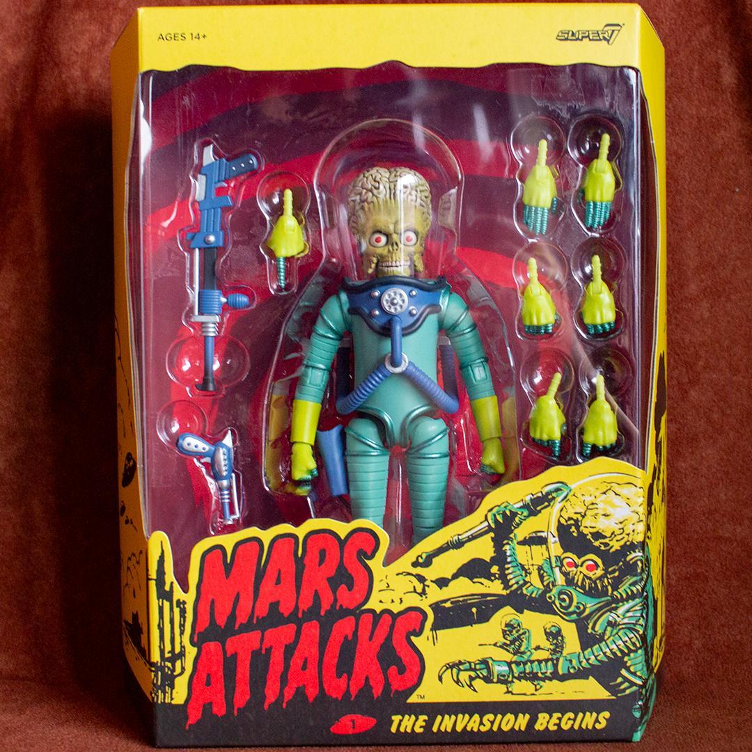 Super7　マーズ・アタック！　マーシャン　アルティメイト マーズ・アタック！/ マーシャン アルティメイト 7インチ アクション