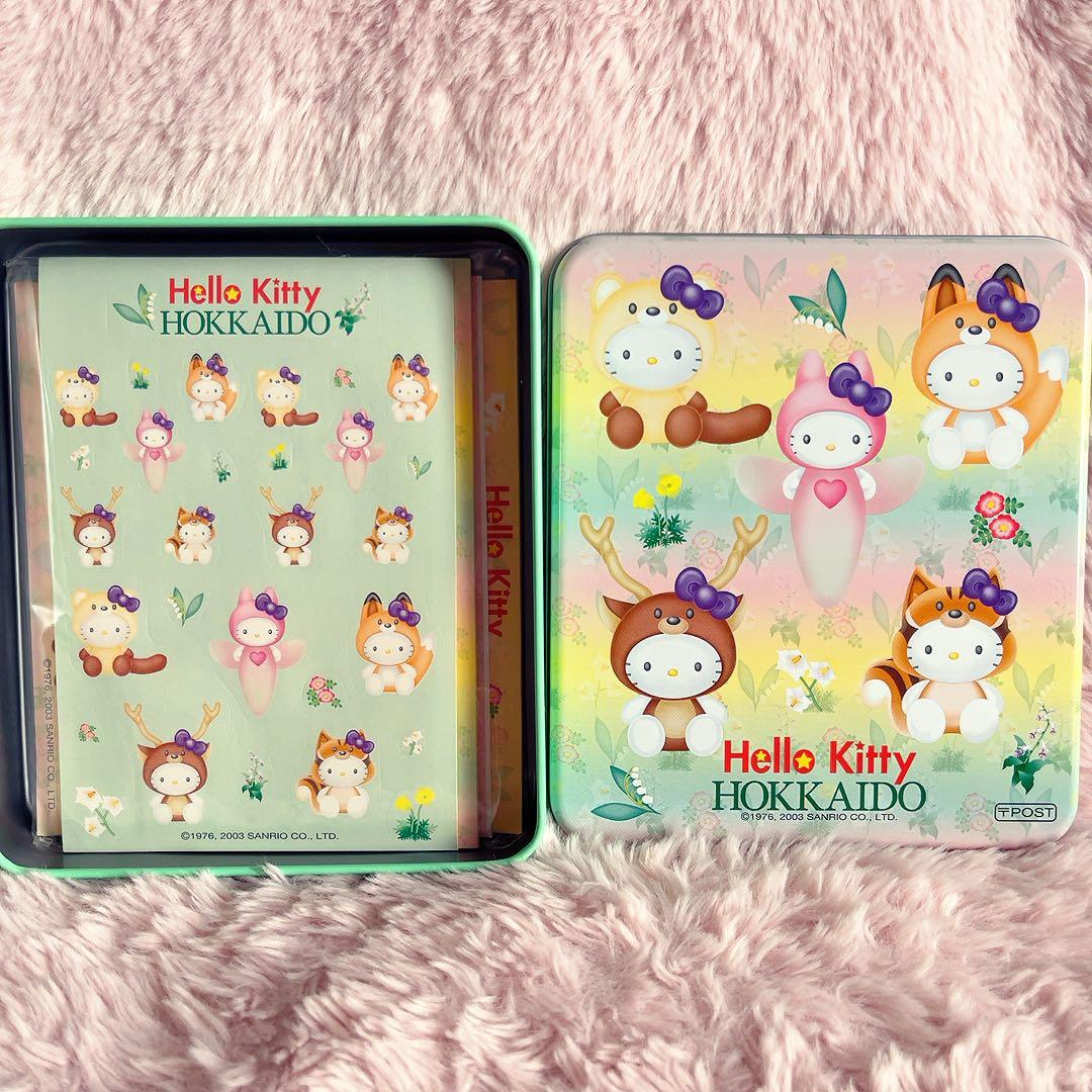 希少レア　ハローキティ　レターセット　まとめ売り　平成レトロ　サンリオ　ケース