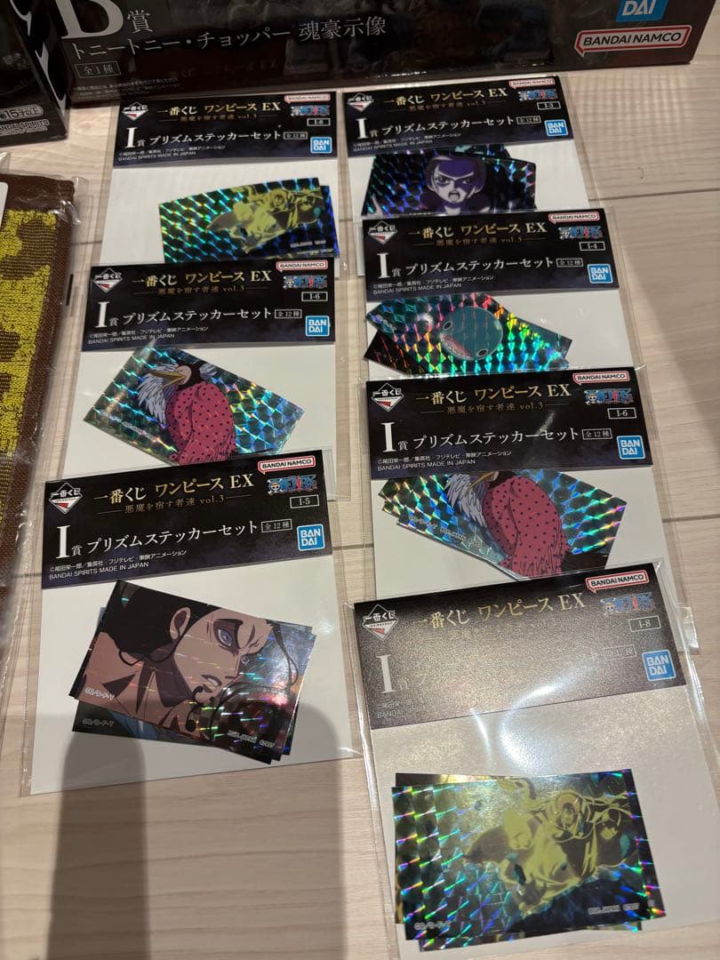 ワンピース 一番くじ B賞 C賞 チョッパー 魂豪示像 ピエール＆ガンフォール