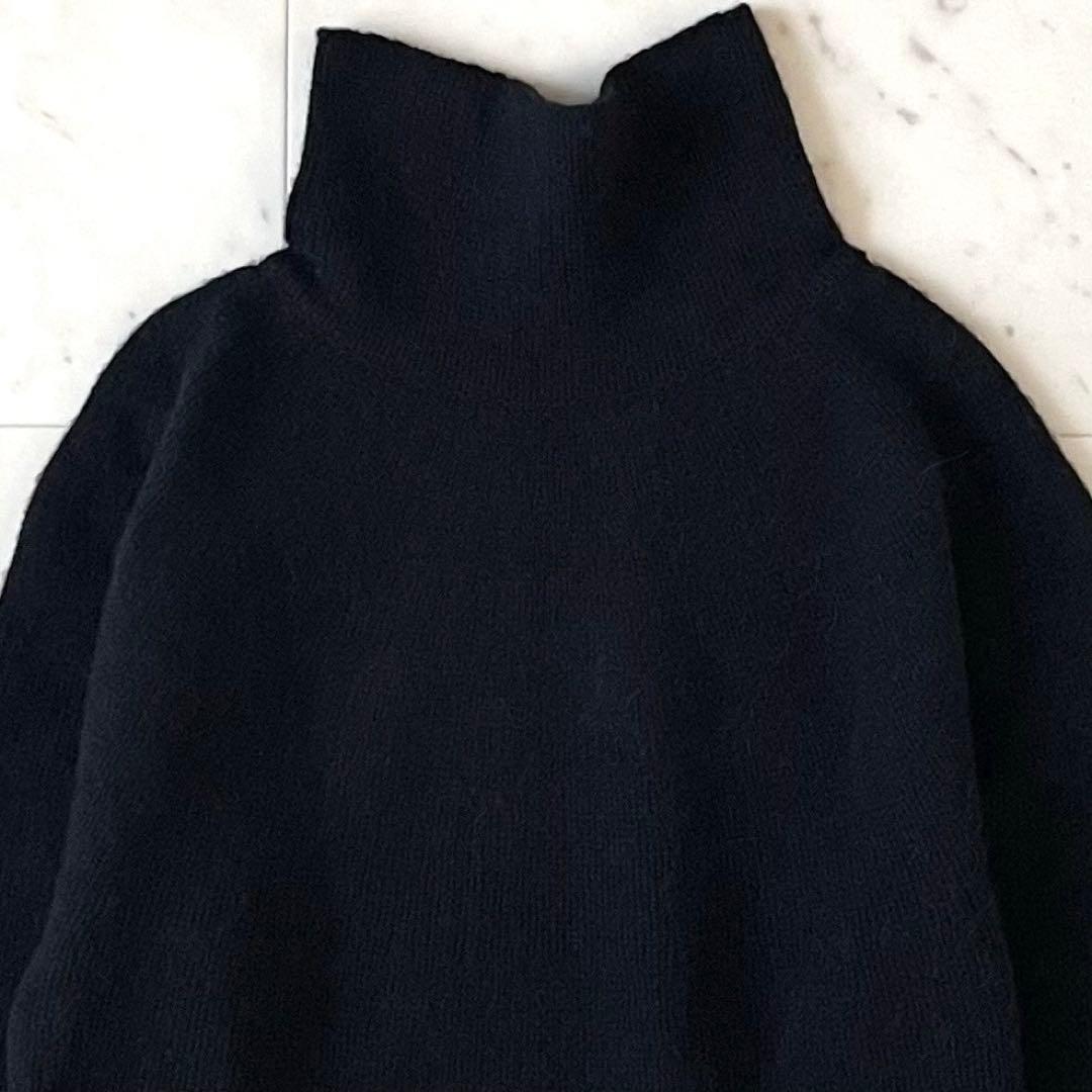 美品＊ヨーガンレール ヤクウールアルパカ混タートルネックニット M
