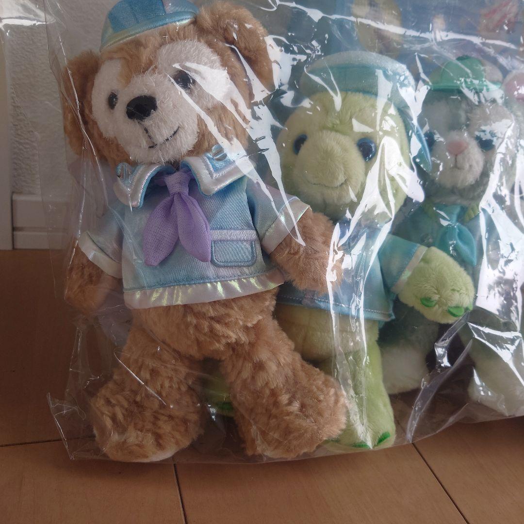 新品未開封★バケパ限定★カラフルハピネス★ダッフィー&フレンズポージープラッシー