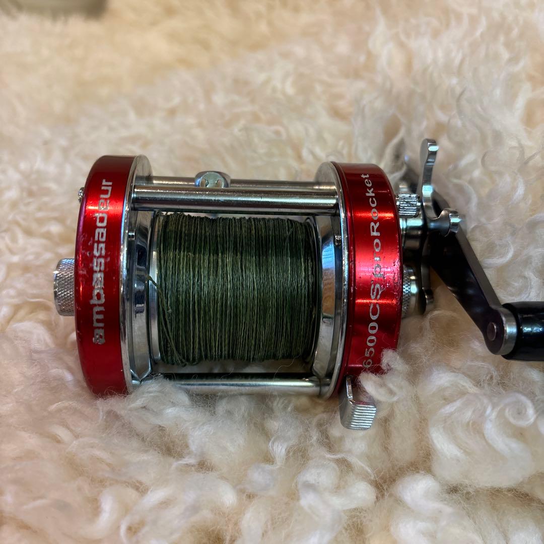 アブアンバサダー6500CS ProRocket レッド アブガルシア アンバサダー 6500 CS プロ ロケット 100周年記念モデル