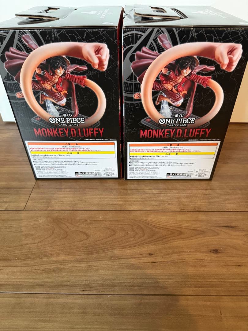 ワンピースカードゲーム　1番くじ　A賞 ルフィ　フィギュア　2個セット