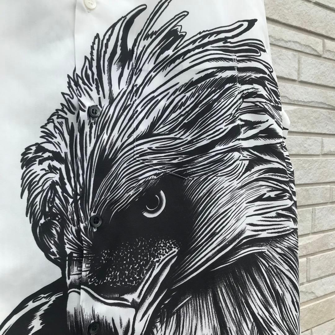 SOFTMACHINE ソフトマシーン シャツ L イーグル 鷹